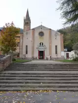 Monteortone, Santuario della Madonna della Salute, erbaut im 15. Jahrhundert (29.10.2017)