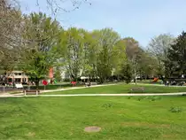 Pratteln, Jrinpark. Der Bewegungspark ist rund um die Uhr benutzbar und frei zugnglich - 01.04.2014