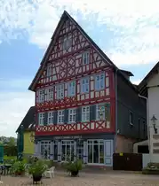 Dornstetten,  Haus Hegel , am Maktplatz, mit dem Puppen-und Spielzeugmuseum, Sept.2017