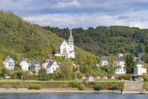 St. Walburgis-Kirche in Leubsdorf am Rhein - 25.10.2017