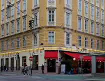 Wien, Caf� Museum im 1. Wiener Gemeindebezirk unweit des Karlsplatzes, aufgenommen am 21.09.2017.