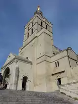 Avignon, romanische Kathedrale Notre-Dame, erbaut im 12. Jahrhundert (22.09.2017)