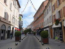 Gap, Huser in der Rue Colonel Roux in der Altstadt (23.09.2017)