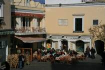 Ein Straencaf in Capri Centro; 10.02.2008