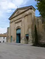 Fontvieille, Kirche Saint-Pierre-es-Liens, erbaut ab 1695 (25.09.2017)