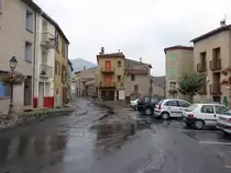 Corneilla-de-Conflent, H�user am Carrer-d´Amund (30.09.2017)