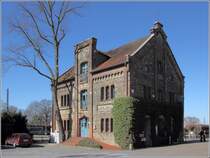 Bohmte. Die 1871 gebaute Alte Mhle steht in der Nhe des Bahnhofs. 19.03.2018