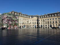 Paris,  Htels particuliers am Place Vendome im klassizistischen Prachtstil  (30.03.2018)