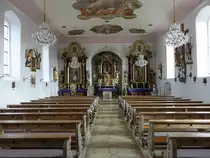 Pilsach, barocke Alt�re in der Pfarrkirche St. Peter und Paul (05.03.2017)
