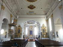 Hemau, barocke Ausstattung der Pfarrkirche St. Johannes (26.03.2017)