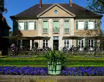 Berlin: In der Liebermann-Villa am Ufer des Wannsees lebte und arbeitete der Maler Max Liebermann (1847-1935) ab 1910 haupts�chlich in den Sommermonaten. Heute dient das Geb�ude als Museum. Die Aufnahme stammt vom 20. April 2018.