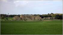 Wells-next-the-Sea. Holkham Hall ist ein beeindruckendes im 18. Jahrhundert erbautes Landhaus. 01.05.2018