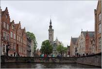 Brgge. Blick vom Spiegelrei zum Jan Van Eyckplein. 29.04.2018 