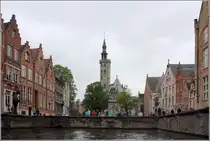 Br�gge. Blick vom Spiegelrei zum Jan Van Eyckplein. 29.04.2018 