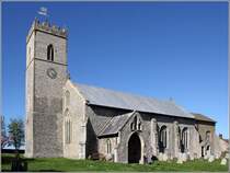 Knapton. Die Saint Peter and Saint Paul Parish Church des kleinen Dorfes geht auf das 14. Jahrhundert zurck. 05.05.2018