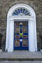 Bunte Haust�r am Merrion Square North in Dublin. Aufnahme: 11. Mai 2018.
