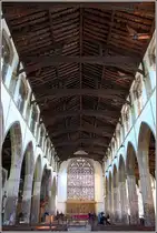 King's Lynn. Blick in die Saint Nicolas Chapel, die gr��te Kapelle in England. 01.05.2018