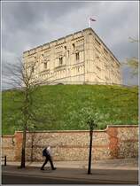 Norwich. Auf die Zeit um 1100 wird der Bau von Norwich Castle datiert, also in die Zeit nach der Erorberung Englands durch die Normannen im Jahr 1066. 04.05.2018