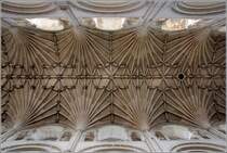 Norwich. Das eindrucksvolle Fchergewlbe der Norwich Cathedral. 04.05.2018