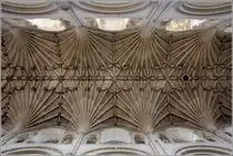 Norwich. Das eindrucksvolle F�chergew�lbe der Norwich Cathedral. 04.05.2018