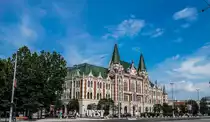 Rathaus vom Bezirk  �jpest  in Budapest am 02.06.2018.