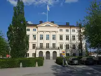 Uppsala, Dekanhuset, erbaut von 1741 bis 1746 durch Petter Julinsk�ld (03.06.2018)