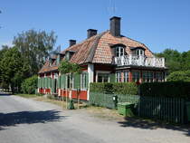 Drottningholm, Kantorhaus in der Kantongatan am Ende des Schloparks (03.06.2018)