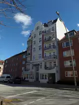 Hamburg am 20.3.2018: Altbau in Barmbek S�d /