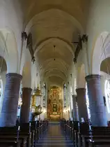 Stockholm, sp�tgotischer Innenraum der St. Jakob Kirche (04.06.2018)