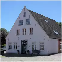 Ovelg�nne. Dieses 1783 errichtete B�rgerhaus in der Breiten Stra�e beherbergt heute das Handwerksmuseum. 30.06.2018