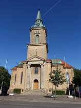 Aalborg, St. Ansgar Kirche, erbaut von bis 1929 (08.06.2018)