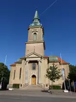 Aalborg, St. Ansgar Kirche, erbaut von bis 1929 (08.06.2018)