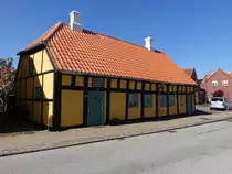 S�by, Fachwerkhaus in der Strandgade Stra�e (08.06.2018)