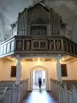 S�by, Orgelempore in der Ev. St. Marien Kirche (08.06.2018)