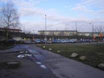 Guben Sd, Einkaufzentrum Kaltenborner-Eck, Zustand 29.02.2008