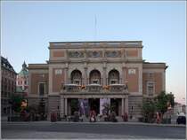 Stockholm. Die Knigliche Oper am Gustav Adoilfs Torg. 22.07.2018