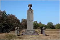 Borgholm. Das Drottning Victoria Denkmal nahe Schloss Soliden erinnert an die schwedische K�nigin Victoria, die geb�rtige Prinzessin Viktoria von Baden. 26.07.2018