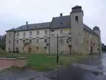 Mosonmagyar�v�r, Burg mit 2 Eckt�rmen, heute Agrarwissenschaftliche Fakult�t (25.08.2018)