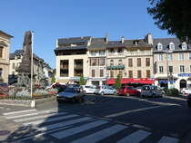 Espalion, Widerstandsdenkmal am Place de la Resistance (31.07.2018)