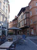 Albi, Fachwerkhuser in der Rue Saint-Julien (30.07.2018)