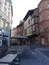 Albi, Fachwerkh�user in der Rue Saint-Julien (30.07.2018)