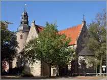 Zeven. Die Klosterkirche St. Viti stammt aus der Mitte des 12. Jahrhunderts. 29.09.2018