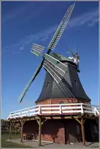 Selsingen. Die Windm�hle  Elisabeth  steht seit 1873 am S�drand der Gemeinde. 29.09.2018