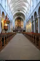 Blick in das Konstanzer M�nster (II).
Hier kann ohne Einschr�nkungen fotografiert werden.
[9.7.2018 | 11:10 Uhr]