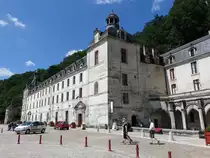 Brantome, Benediktinerabtei Saint-Pierre, erbaut im 11. Jahrhundert (23.07.2018)