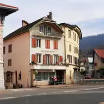 Vallorbe, Place du Pont 6, Caf� de la Placette - 25.10.2013