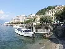 Aussicht auf die Altstadt von Bellagio von der Piazza Giuseppe Mazzini (21.09.2018)
