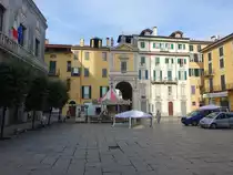 Varese, historische Geb�ude an der Piazza San Vittore (22.09.2018)