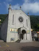 Argegno, Kirche della Santissima Trinit�, neuromanisch (23.09.2018)