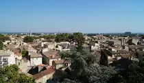 Blick �ber die D�cher von Avignon, 11.09.2018.